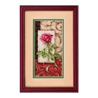 Dimensions Petite Counted Cross Stitch Kit Single Rose