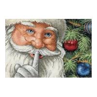 Dimensions Counted Cross Stitch Petite Kit Santa's Secret