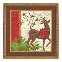 Dimensions Collection Cross Stitch Kit Winter Reindeer