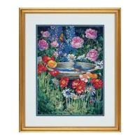 Dimensions Counted Cross Stitch Kit Garden Reflections