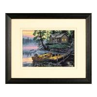 Dimensions Petite Counted Cross Stitch Kit Morning Lake