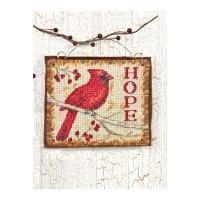 Dimensions Counted Cross Stitch Kit Ornament Hope