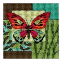 dimensions needlepoint kit butterfly impression