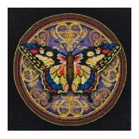 dimensions petite counted cross stitch kit ornate butterfly