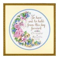 Dimensions Counted Cross Stitch Kit To Have & To Hold Wedding Record