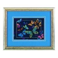 Dimensions Counted Cross Stitch Petite Kit Exotic Butterflies