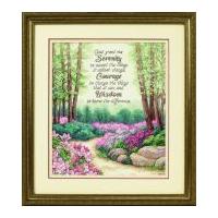 Dimensions Counted Cross Stitch Kit Serenity, Courage, & Wisdom