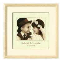 Dimensions Counted Cross Stitch Kit First Love Wedding Record