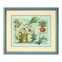 dimensions counted cross stitch kit taste of the mediterranean