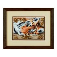 Dimensions Petite Counted Cross Stitch Kit Beguiling Tiger