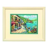 Dimensions Petite Counted Cross Stitch Kit Overlook Cafe