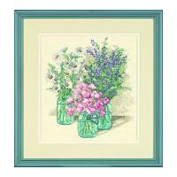 Dimensions Counted Cross Stitch Kit Wildflower Trio