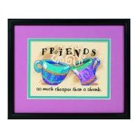 Dimensions Stamped Cross Stitch Kit Cheaper than a Shrink
