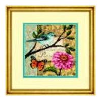 Dimensions Petite Cross Stitch Kit Bird Poste