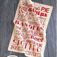 Dinner Time Tea Towel