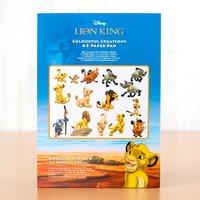 Disney The Lion King Colourful Creations Paper Pad 403163