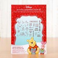 Disney Winnie the Pooh Christmas A6 Stamp Set 407504