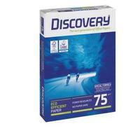 discovery a4 ream wrapped paper 75gm2 5 pack of 500 sheets dis0750073