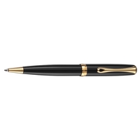 Diplomat Excellence A Black Lacquer Gold easyFLOW Ball Pen