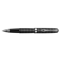 Diplomat Excellence A Rhomb Guilloch Lapis Black easyFLOW Roller Ball
