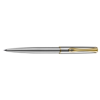 Diplomat Traveller Stainless Steel Gold Mechanical Pencil