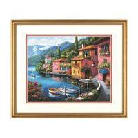 Dimensions Lakeside Village Cross Stitch Kit