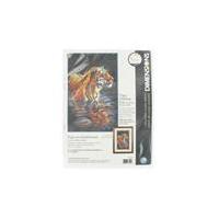 Dimensions Counted Tiger Chilling Out Cross Stitch Kit