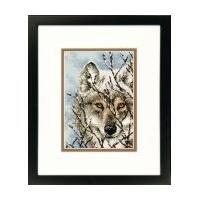 Dimensions Gold Collection Wolf Cross Stitch Kit