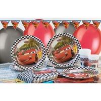 Disney Cars Chequered Flag Ultimate Party Kit 8 Guests