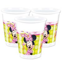 disney minnie mouse bow tique plastic party cups