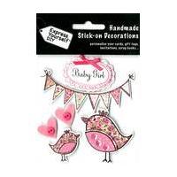 DIY Express Yourself DIY Baby Girl Bunting and Birds Toppers