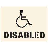 Disabled Stencil (600 x 800mm)