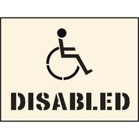 Disabled Stencil (400 x 600mm)