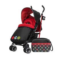 disney stroller mickey circles design with footmuff changing bag