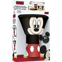 disney mickey mouse childrens stacking meal set red set of 3