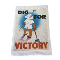 Dig for Victory Tea Towel