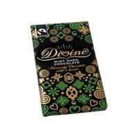 Divine Chocolate Mint Dark Chocolate 100g