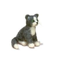 dimensions needle felt kit cat