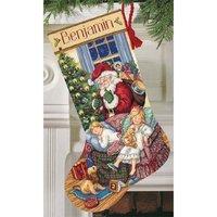 dimensions counted x stitch gold stocking sweet dreams