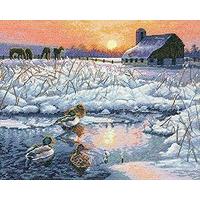 Dimensions Counted X Stitch - Gold, Winter Morning