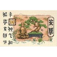 Dimensions Counted X Stitch - Bonsai And Buddha