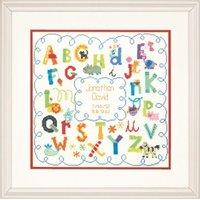 dimensions counted x stitch birth record alphabet