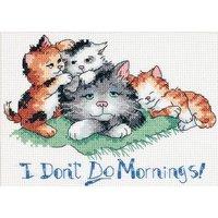 Dimensions Counted X Stitch - Mini - I Don\'t Do Mornings