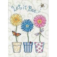 dimensions counted x stitch mini let it bee