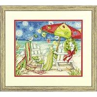Dimensions Needlecrafts Dimensions Christmas Beach Chairs Counted Cross Stitch