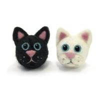 Dimensions Needle Felting - Round & Wooly: Cats