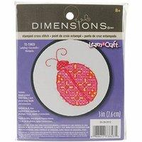 dimenions kids learn a craft stamped x stitch ladybug