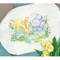 Dimensions Stamped X Stitch - Quilt: Little Pond