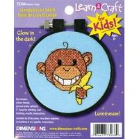 Dimensions Learn-a-craft - Stamped X Stitch: Monkey