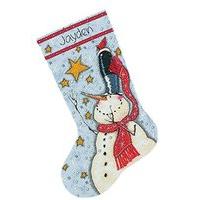 Dimensions Counted X Stitch - Stocking: Tall Hat Snowman